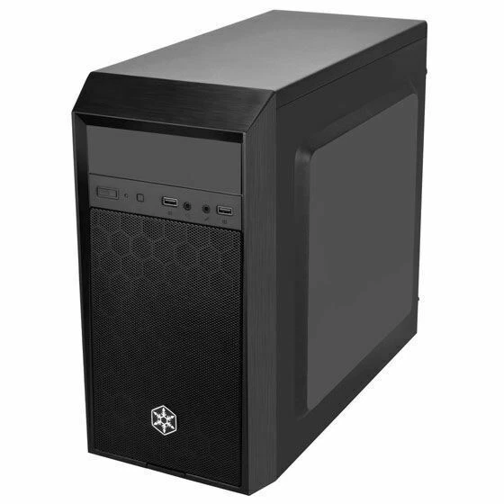 Silverstone SST-PS16B (Black) MATX/Mini-ITX Presion Series Case - Image 2 of 4