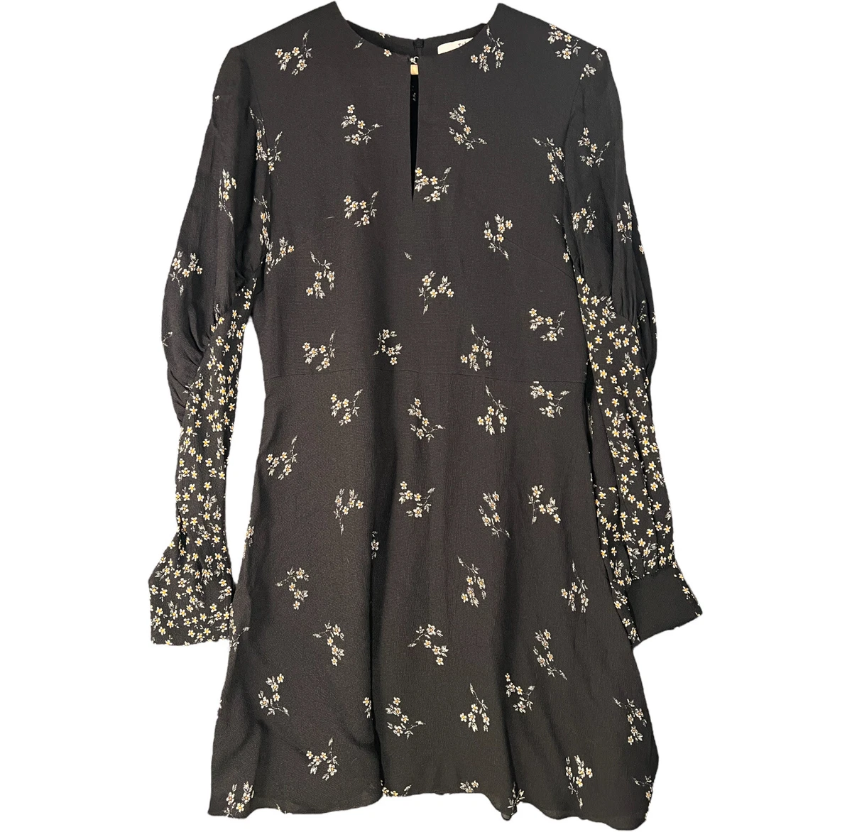 Tibi black cheap dress