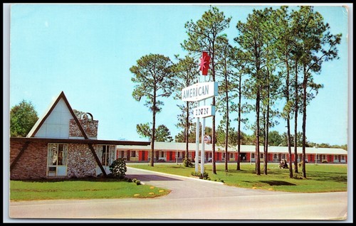 Postcard American Inn Lake City FL J33