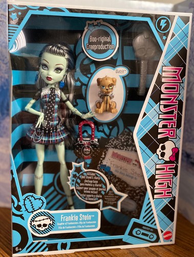 Monster High FRANKIE STEIN Boo-riginal CREEPRODUCTION Doll 2024 Pet Outfit HGC31 - Picture 1 of 8