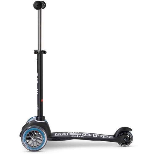 Micro Mini Deluxe Flux ECO Scooter Kinder Roller Cityroller Schwarz Kickboard - Bild 2 von 5