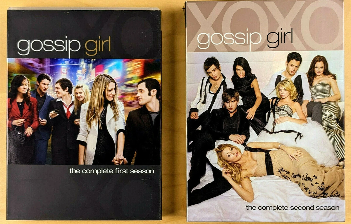 GOSSIP GIRL SEASON 1 + SEASON 2 DVD - BLAKE LIVELY - EXCELLENT - FREE  SHIPPING