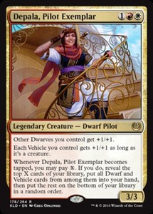 Depala, Pilot Exemplar - Foil x1 - Kaladesh - NM-Mint, English - Kaladesh