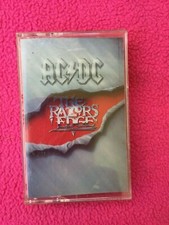VINTAGE audio music CASSETTE hard rock AC/DC razors edge ATCO got you by balls