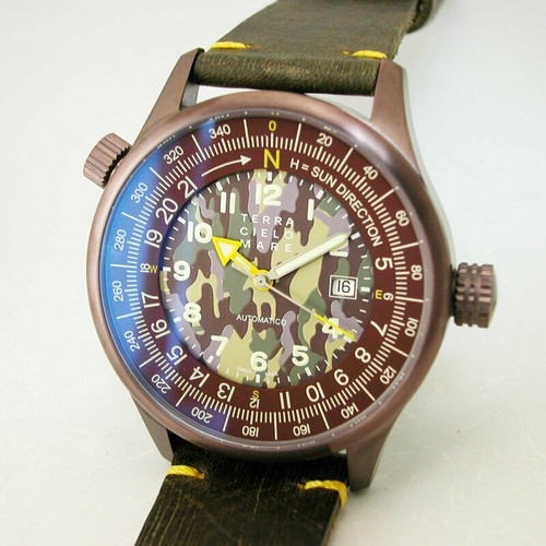 TERRA CIELO MARE Orienteering TC7008TUNPA / 84 Men's used watch | eBay
