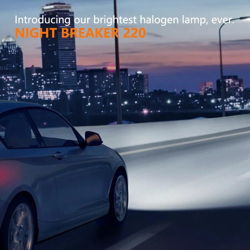 OSRAM H4 HB2 Night Breaker 220 Car Halogen Headlight +220% Bright 12V 60/55W - Picture 4 of 6