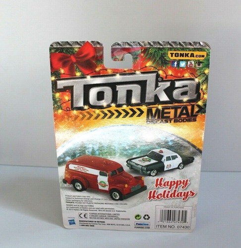Tonka Metal Diecast Bodies Holiday Express Delivery Truck Sealed - Picture 4 of 4
