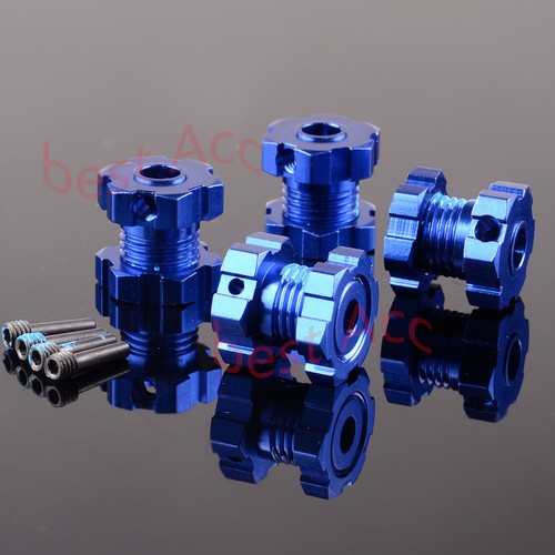 5353X Tuercas de cubo de rueda de aluminio con bloqueo de rosca para RC Traxxas Revo Summit T-Maxx - Imagen 7 de 9