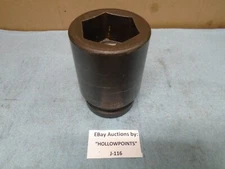 Snap-On SIM563 DEEP Impact Socket 1" Drive 1-3/4" 6 Pt. Snap On 1967 Date J116
