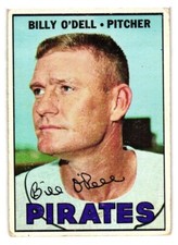 1967 Topps - #162 Billy O'Dell