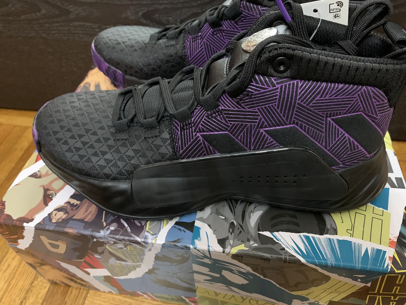 damian lillard marvel shoes