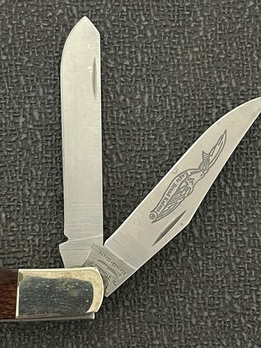KNIFE PARKER EDWARD’S - Stainless Steel Blades. Wood Handle. - Picture 3 of 8