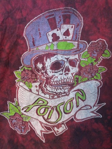 Camiseta Poison Rock Group 2017 talla M - Imagen 2 de 7