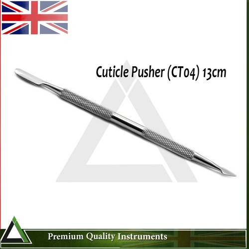 Cuticle Pusher CT-04 Trimmer Remover Pedicure Manicure Stainless Steel Nail Art - Picture 2 of 5