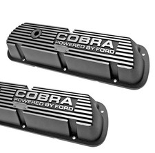 New Ford Mustang Shelby Cobra Solid Letter Valve Covers Powered By Ford 289 V8