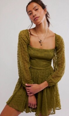 NWT Free People Malina Mini Dress