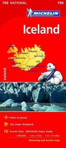 9782067211872 Iceland. 1:500.000 - Michelin