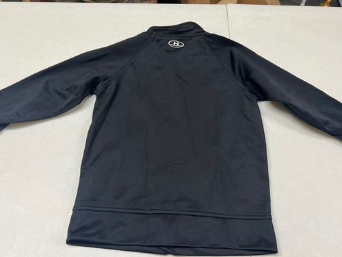 Under Armour Youth Size 7 Lightweight Jacket Full Zip Black - Picture 7 of 7