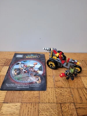MEGA BLOKS WORLD of WARCRAFT 91019 GOBLIN TRIKE 100% complet avec notice - Photo 1/4