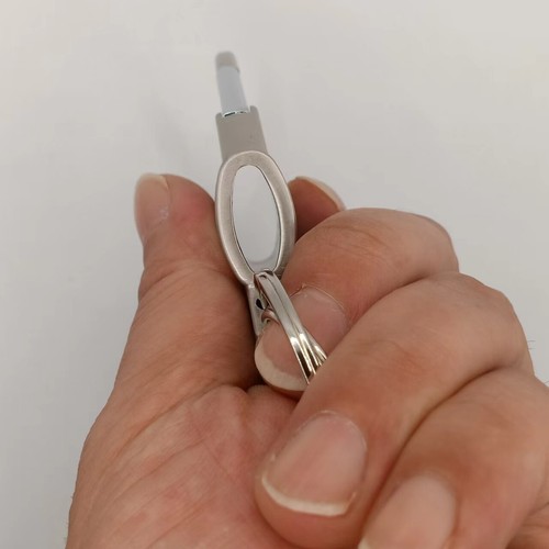 1PC Metal Lighter Case Cover Fits BIC J5 Lighter Shell Cover Key Chain Pendants - Picture 6 of 8