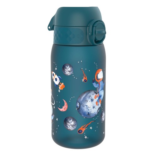 ION8 Leak Proof Kids Water Bottle, Recyclon, Space, 350ml (12oz)