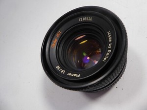 ROLLEI HFT Planar 1.8/50 50mm QBM Rolleiflex Lens + Cap & Filter . serviced m120