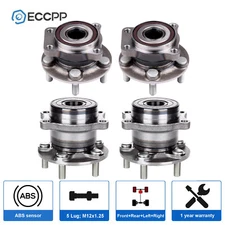 Full Set Wheel Hub Bearing Front Rear AWD For Subaru Forester Impreza 2009-2013