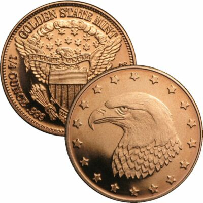 1/4 oz .999 Pure Copper BU Round/Challenge Coin - 10 Designs | eBay