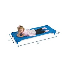 Set of 4  Angeles Value Line Standard Cots 52"L  Daycare, Preschool  AFB5753