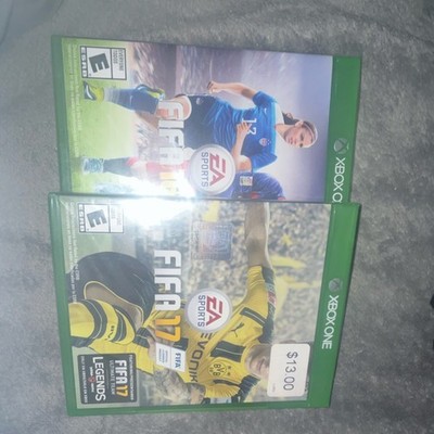 EA Sports FIFA 16 & FIFA 17 Xbox One Games with Case & Disc