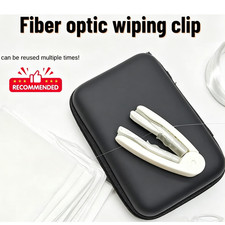 Fiber Optic Wiping Clip Dust-Free Cleaning Cl...
