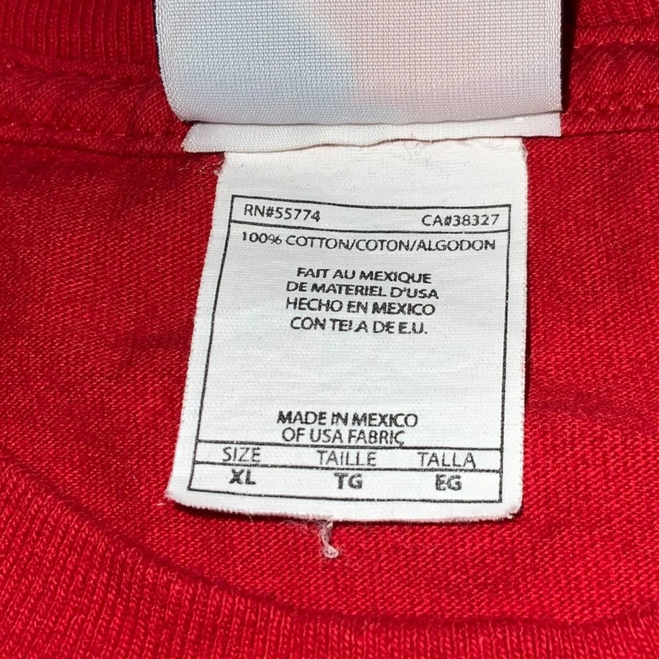 Camiseta para mujer Majestic Los Angeles Angels Torii Hunter XL roja Anaheim MLB Y2K Foto 3 de 4