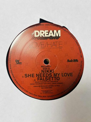 The Dream / Love Hate 2007 US 2LP Vinyl Island Def Jam Music Group