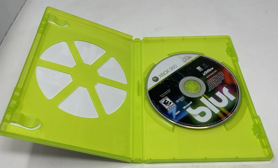 Blur (Microsoft Xbox 360, 2010) No Manual Tested - Image 3 of 4