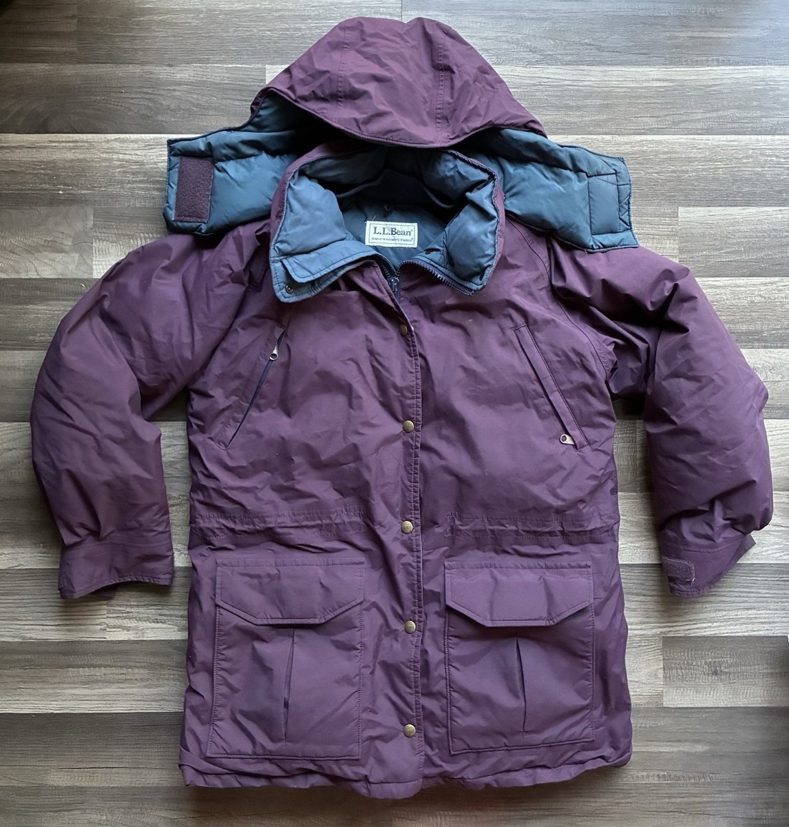 Vintage Bean Men's M Plum Gore-Tex Maine Warden's Winter