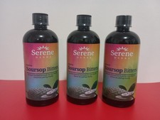  3units Soursop Bitters, 100 Pure Natural Org Detox Herb 16 oz FREE SHIPPING 