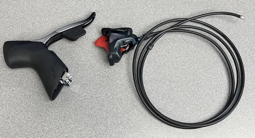 SRAM Force eTap AXS HRD Shift/Brake Lever w/ Caliper - Right/Rear, Flat 20mm D1
