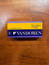 Vandoren Alto Sax Reeds - Purple Box - New Old Stock - Size 1 - Sealed