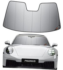 Windshield Sun Shade for Porsche 911/917 fits 911/917 2006-2012 gray-safeguard