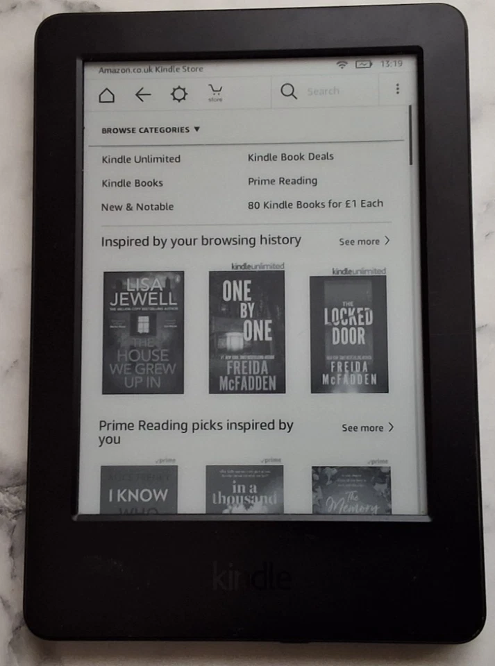Amazon Kindle EBook Reader WP63GW Wi-Fi, Black - Image 3 of 4