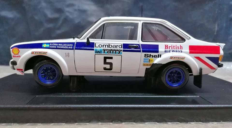 Ford Escort MK 2 Rac Rally Winner Waldegard 1977,Sunstar 1:18 - Immagine 2 di 4