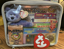 Vintage 1999 Ty Beanie Babies Platinum Edition Club Membership Kit