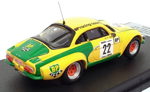 Trofeu 1/43 Scale RR.be 06 Alpine Renault A110 #22 Ypres Rally 1976 Yellow/Green - Picture 2 of 5