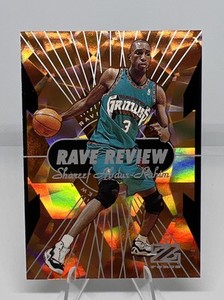 SHAREEF ABDUR-RAHIM RAVE REVIEW 1997-98 Skybox Z-Force #1 Z Force SSP