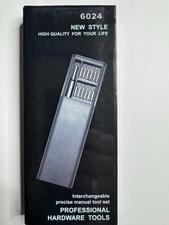 Portable Screwdriver set -  Interchangeable Precise Manual Tool Set #6024