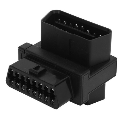 OBD2 Adapter 16 Pin Stecker 2 Buchse Plug and Play Splitter-Stecker für Diagnost
