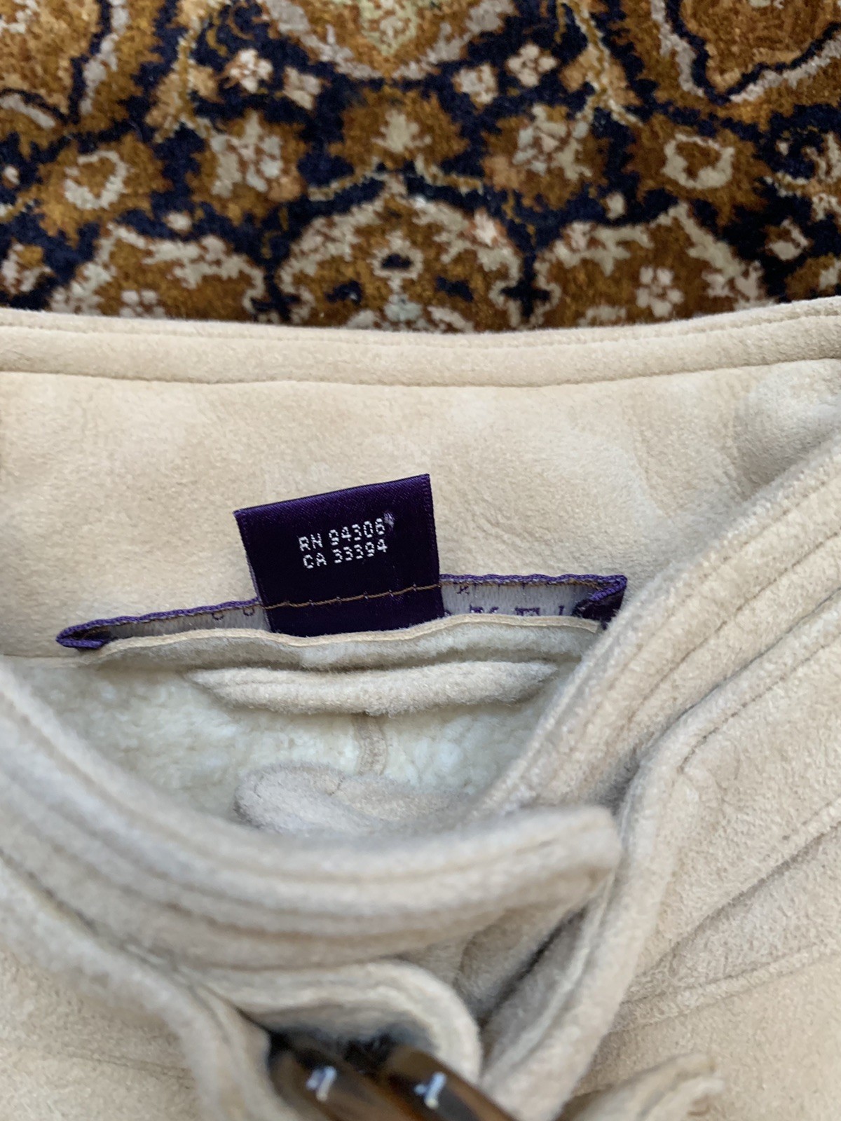 Ralph Lauren Collection Shearling Jacket Stand Co… - image 3