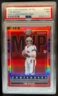 2021 Contenders Optic Tom Brady MVP Pink #/75 Buccaneers PSA 7