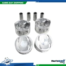 DNJ P215 Std. Complete Piston Set For 97-98 Honda CR-V 2.0L L4 DOHC 16v