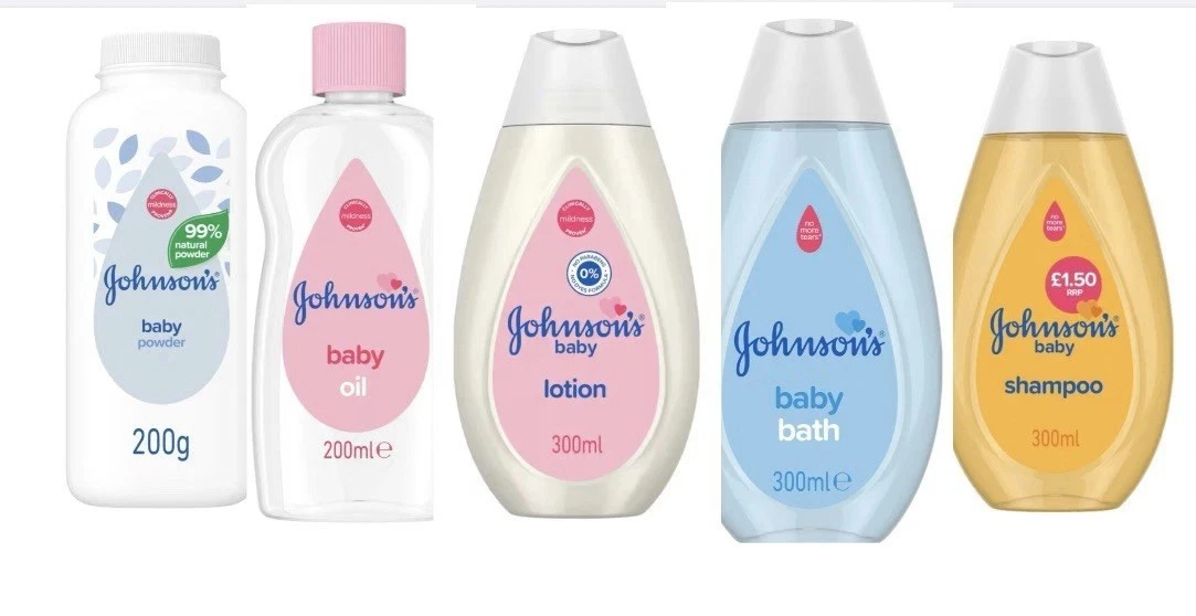 Johnson’s Baby Bath Starter Pack Set of 5 | Lotion, Wash, Skincare | Newborn
Opens in a new window o